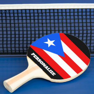 Puerto Rico Tischtennis Pong Paddel Schläger