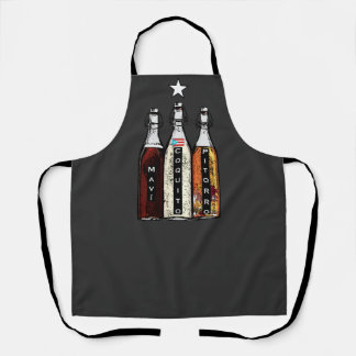 Puerto Rico Traditionelle Getränke 100% Boricua Schürze