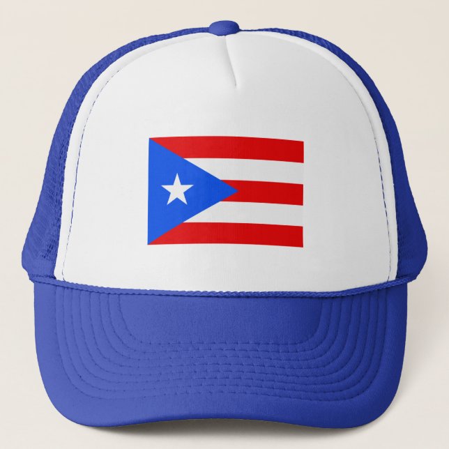 Puerto Rico Truckerkappe (Vorderseite)