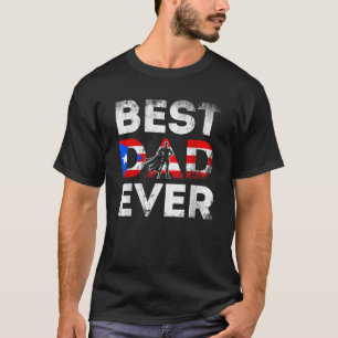 Puerto Rico Vater Puerto Rico Pater Superheld T-Shirt