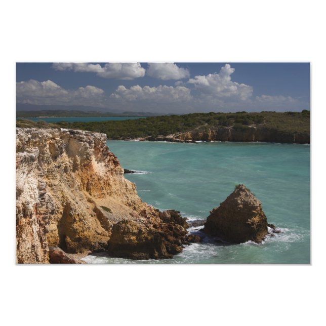 Puerto Rico, Westküste, Cabo Rojo, Küste 3 Fotodruck (Vorne)