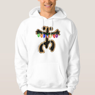 Puerto Rico Xmas Coqui Taino Symbol Boricua Flag Hoodie