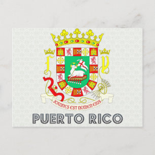 Puerto-Ricoat Postkarte
