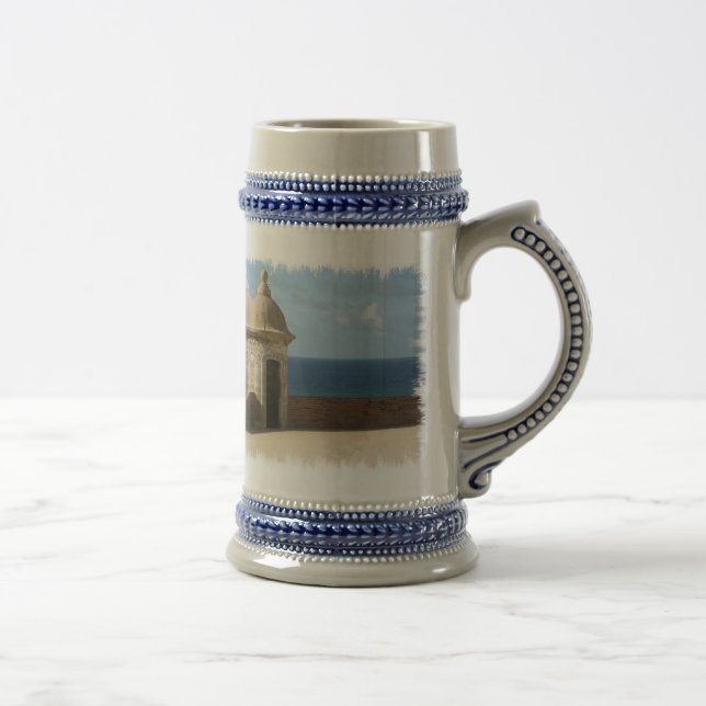 Puerto- Ricobier Stein Bierglas (Rechts)