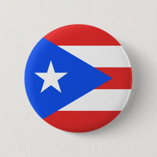Puerto-Ricofahne Button