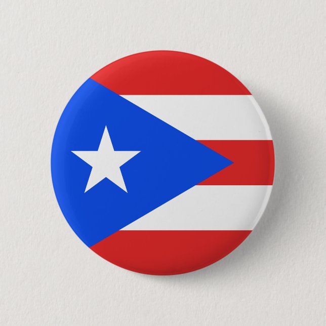Puerto-Ricofahne Button (Vorderseite)