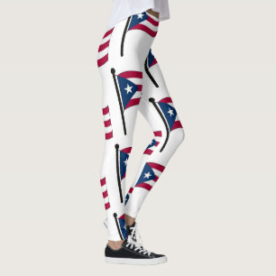 Puerto- Ricoflagge Leggings