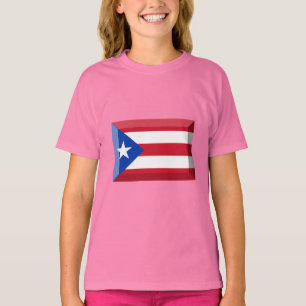 Puerto- Ricoflaggen-Juwel T-Shirt