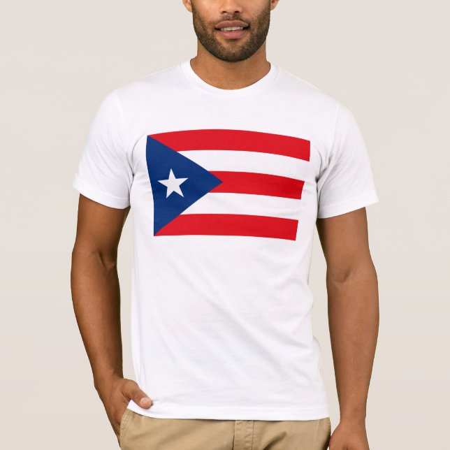 Puerto- Ricoflaggen-T - Shirt (Vorderseite)