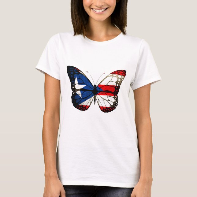 Puerto- Ricoschmetterling T-Shirt (Vorderseite)