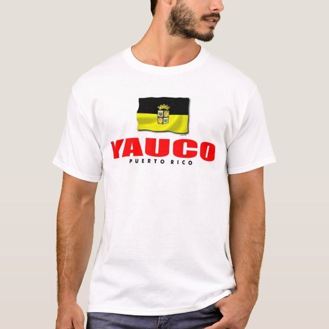 Puerto- RicoT - Shirt: Yauco T-Shirt (Vorderseite)