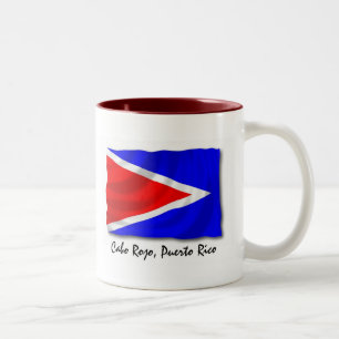 Puerto- RicoTasse: Cabo Rojo Zweifarbige Tasse