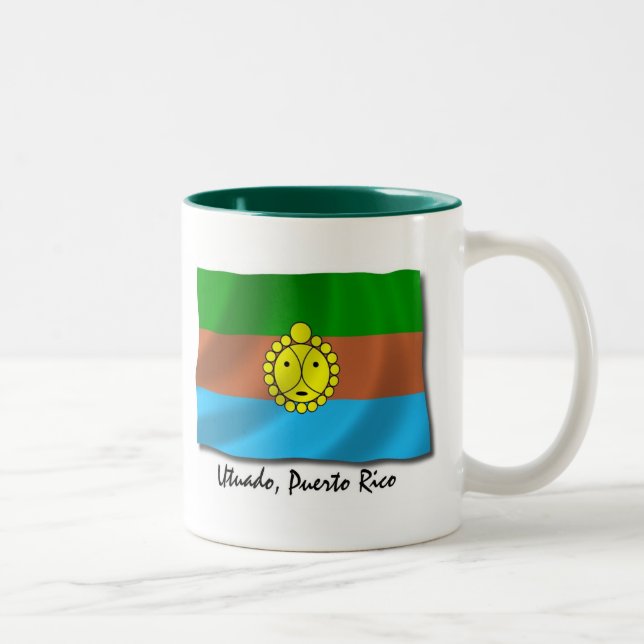 Puerto- RicoTasse: Utuado Zweifarbige Tasse (Rechts)