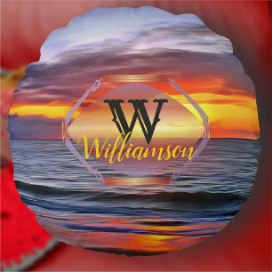 Puerto Sunset 1739 Rundes Kissen