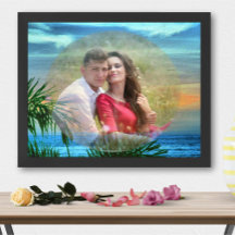 Puerto Sunset Liebe 1557 Art Print