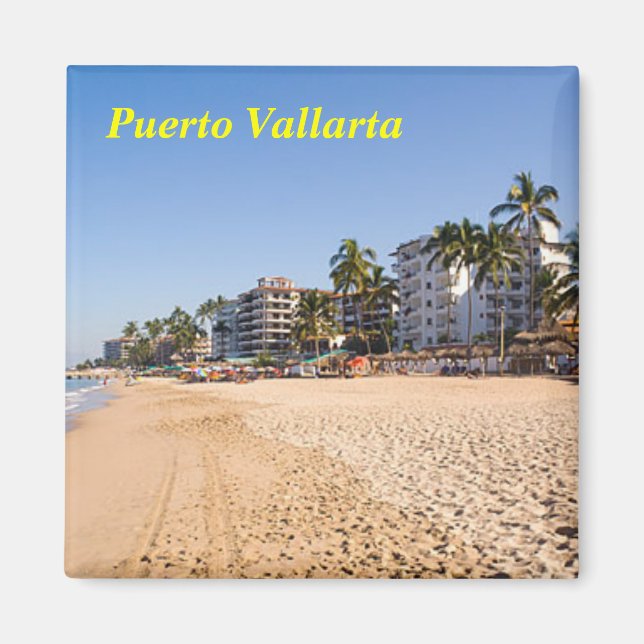 Puerto Vallarta Kühlschrankmagnet Magnet (Vorne)
