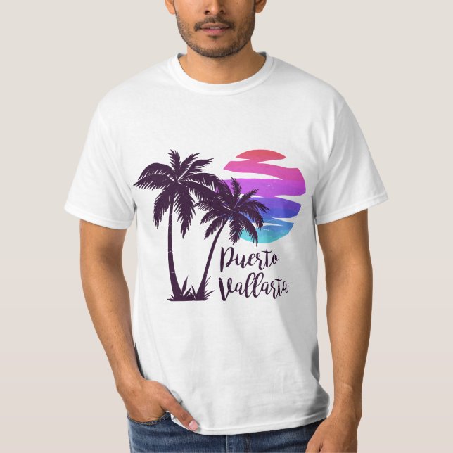 PUERTO VALLARTA Mexico Beach Vacation Spring Break T-Shirt (Vorderseite)