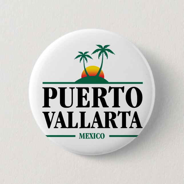 Puerto Vallarta Mexiko Button (Vorderseite)