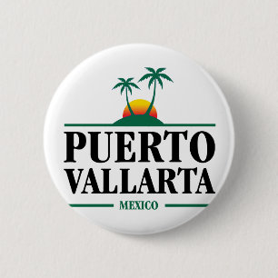 Puerto Vallarta Mexiko Button