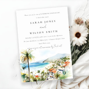 Puerto Vallarta Mexiko Flitterwochen Hochzeit Jubi Einladung
