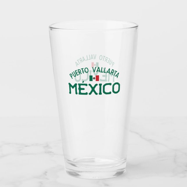 Puerto Vallarta Mexiko gestört Glas (Vorderseite)