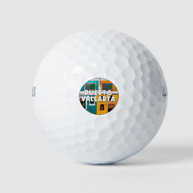 Puerto Vallarta Mexiko Golfball (Vorderseite)