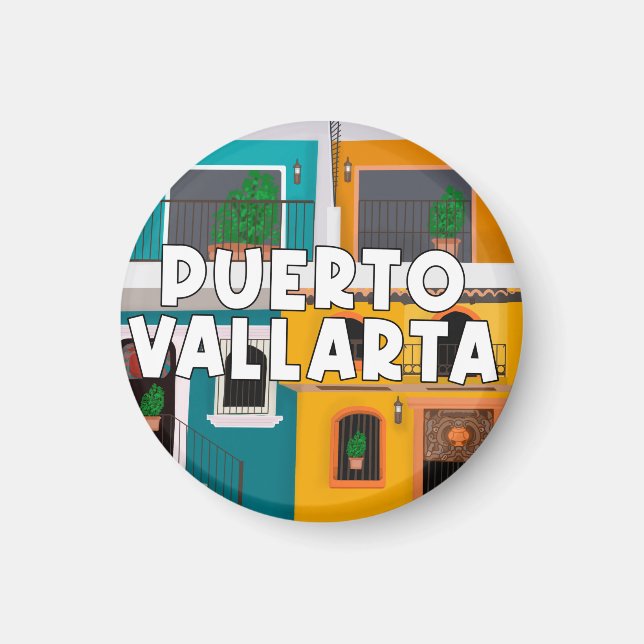 Puerto Vallarta Mexiko Magnet (Vorne)