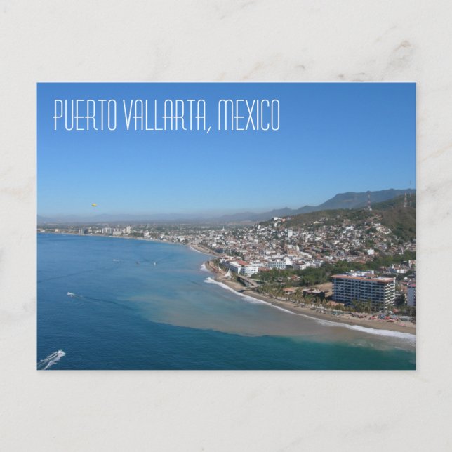 Puerto Vallarta, Mexiko Postkarte (Vorderseite)