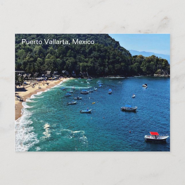 Puerto Vallarta, Mexiko Postkarte (Vorderseite)