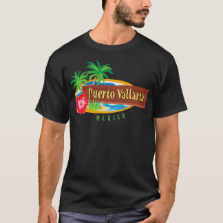 Puerto Vallarta Mexiko Vintage MidCentury Design  T-Shirt