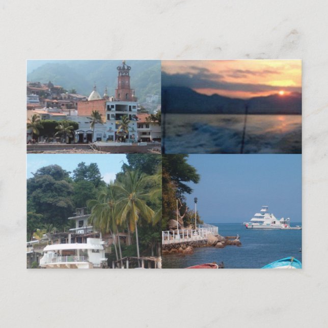 Puerto Vallarta Postkarte (Vorderseite)