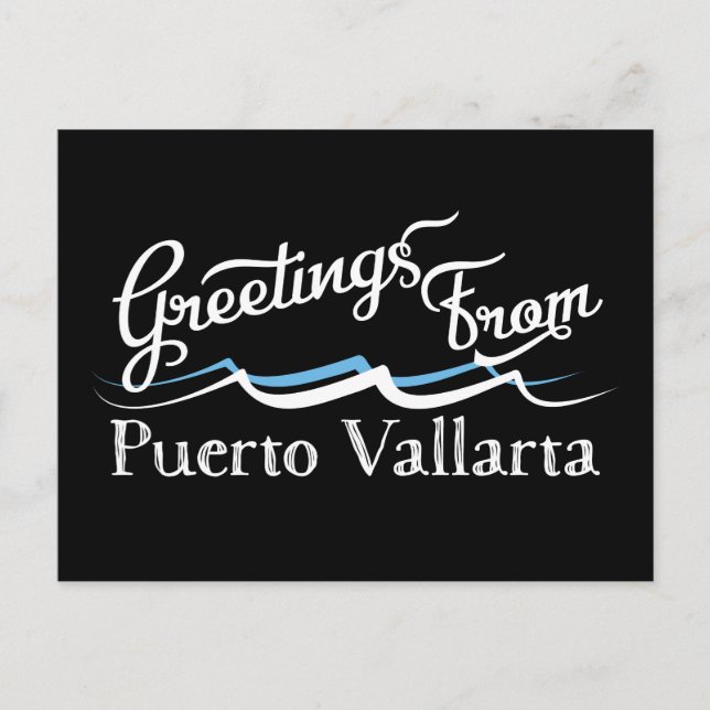 Puerto Vallarta Postkarte (Vorderseite)