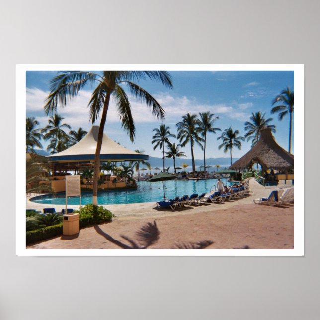 Puerto Vallarta Resort Pool Poster (Vorne)