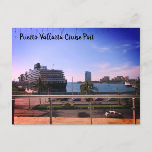 Puerto Vallarta Schifffahrtshafen Postkarte