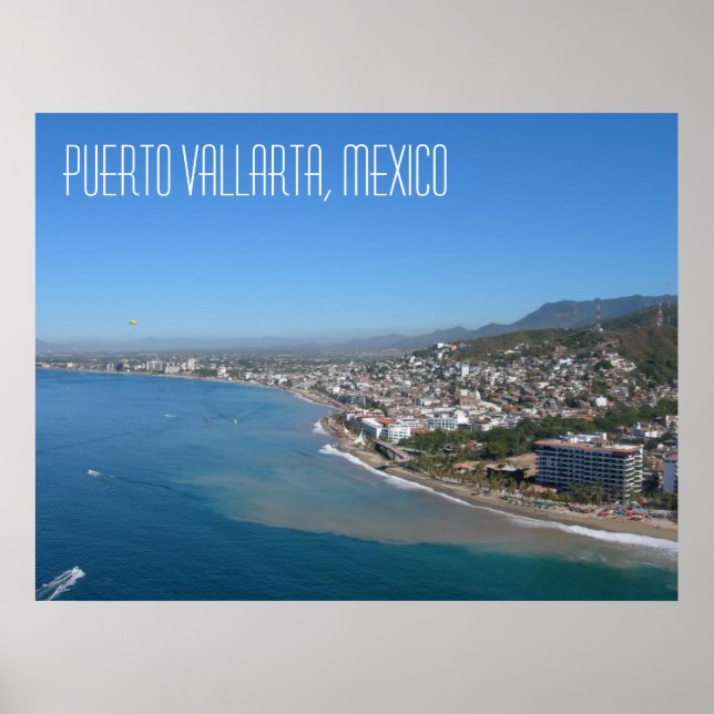 Puerto Vallarta Stadt Mexiko Poster (Vorne)