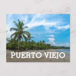 Puerto Viejo Beach Postkarte