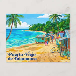 Puerto Viejo de Talamanca Costa Rica Postkarte