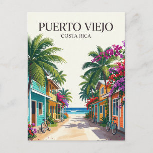 Puerto Viejo de Talamanca Costa Rica Postkarte