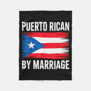 Puertoricaner Durch Heirat Puerto Rico Fleecedecke
