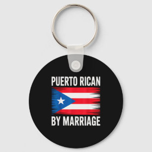 Puertoricaner durch Heirat Puerto Rico Schlüsselanhänger