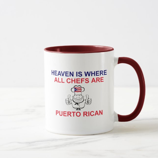 Puertorikanische Köche 2 Tasse (Rechts)