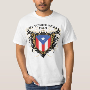 Puertorikanischer Vater der Nr.-eine T-Shirt