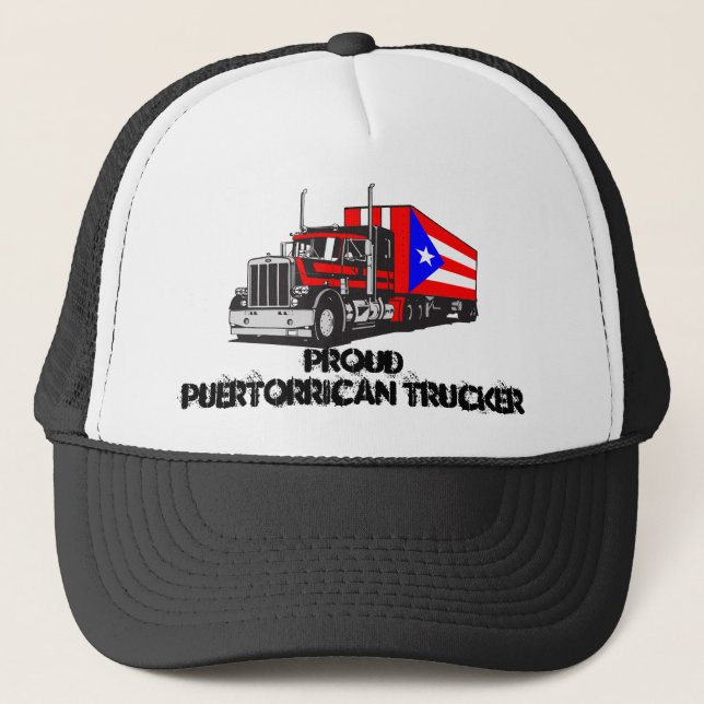 Puertorrican Trucker Truckerkappe (Vorderseite)