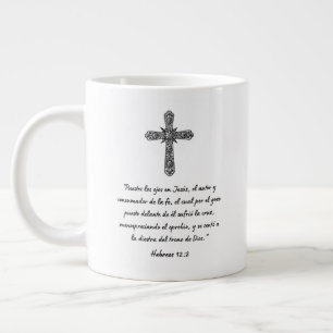 "Puestos los ojos en Jesús el autor y Consumador Jumbo-Tasse