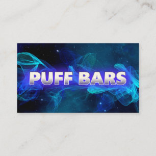 Puff Bar Vape Business Card Visitenkarte