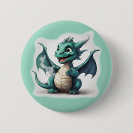 Puff den kleinen Magischen Drachen Button