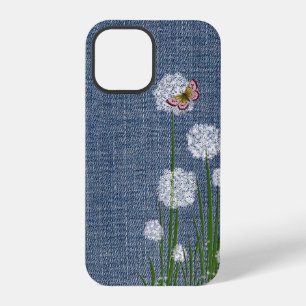 Puff Flowers auf Denim Case-Mate iPhone-Hülle iPhone 12 Pro Hülle