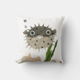 Puffer, Blowfish Kissen