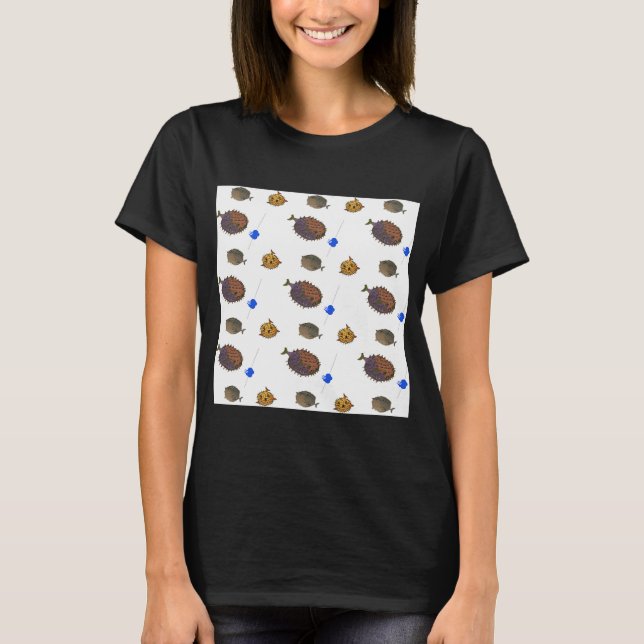 Puffer Druck T-Shirt (Vorderseite)