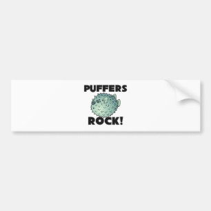 Puffer-Felsen Autoaufkleber